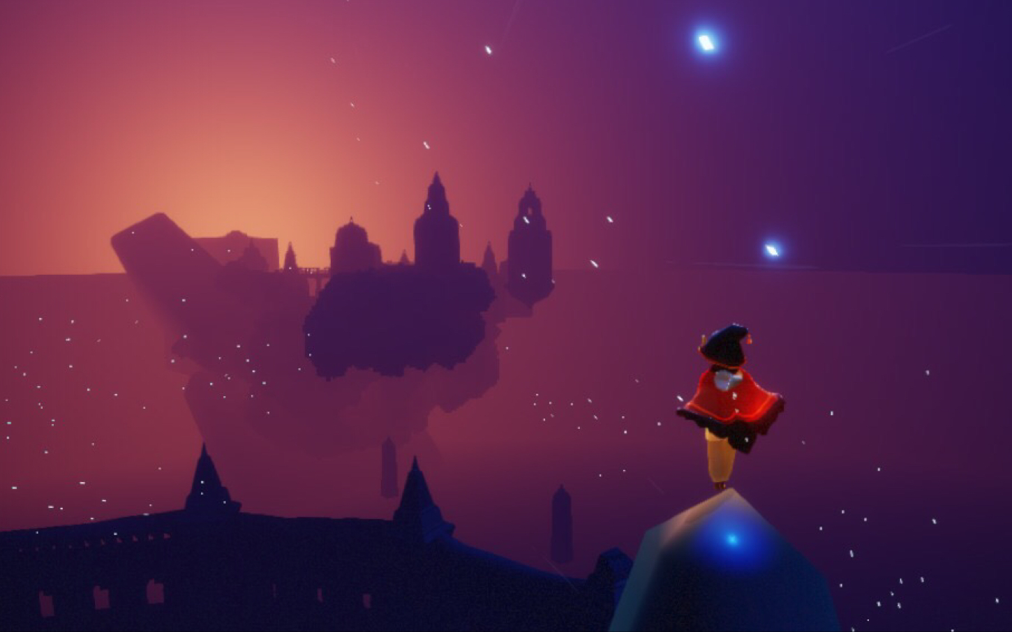 【教你6翼即可去千鸟城星空】《光遇》无需充电宝/道具/无需九翼