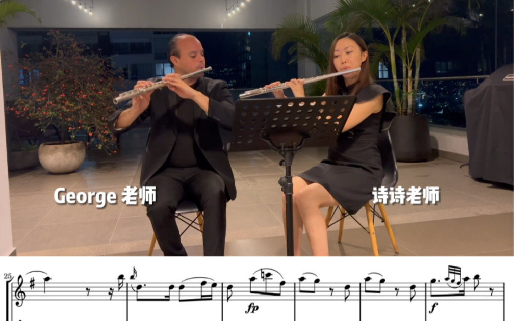 [图]魔笛二重奏 •这幅画像迷人美艳 The Magic Flute Duet • dies bildnis ist bezaubernd schön