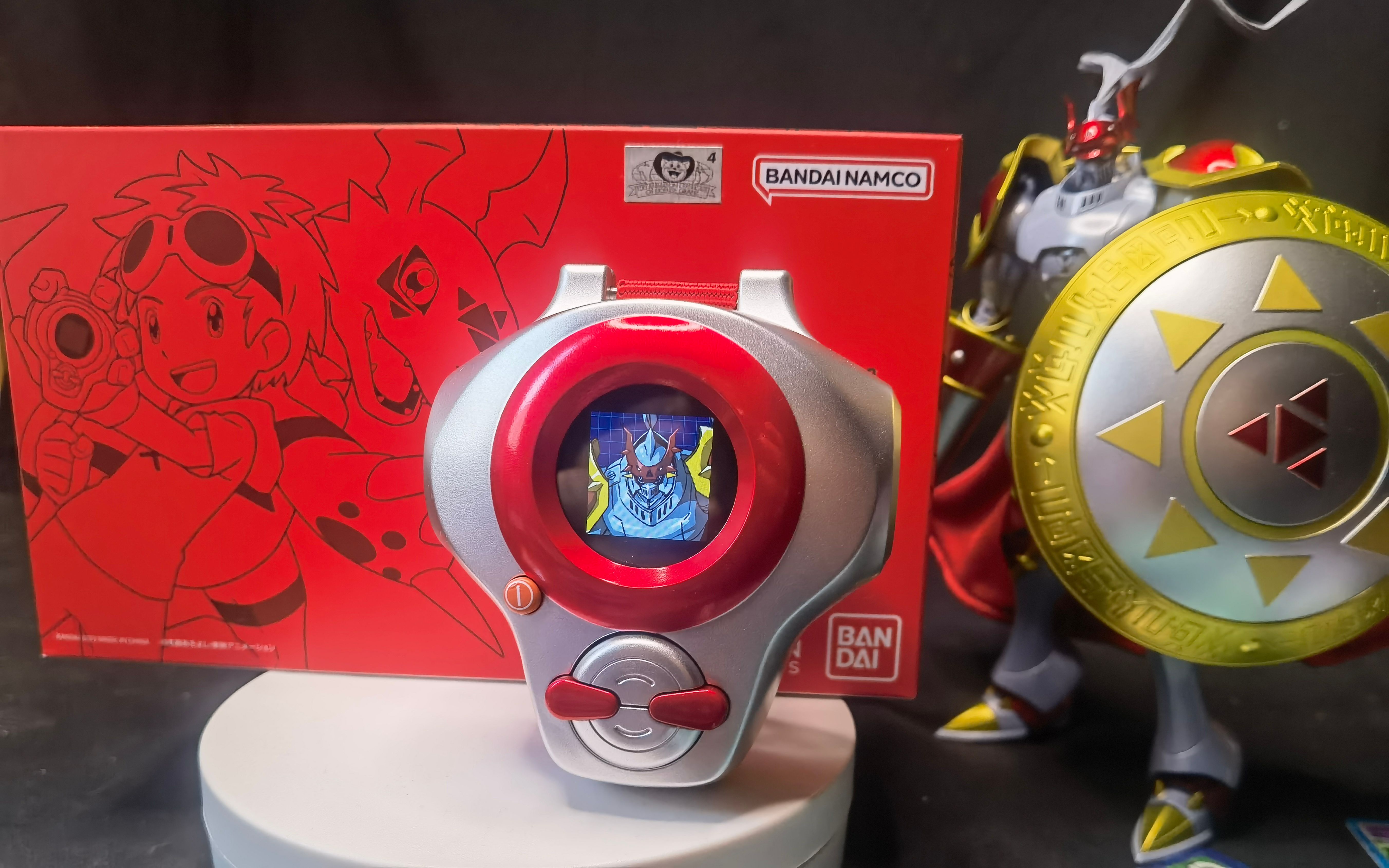 数码宝贝三代暴龙机d-ark启人.ver把玩