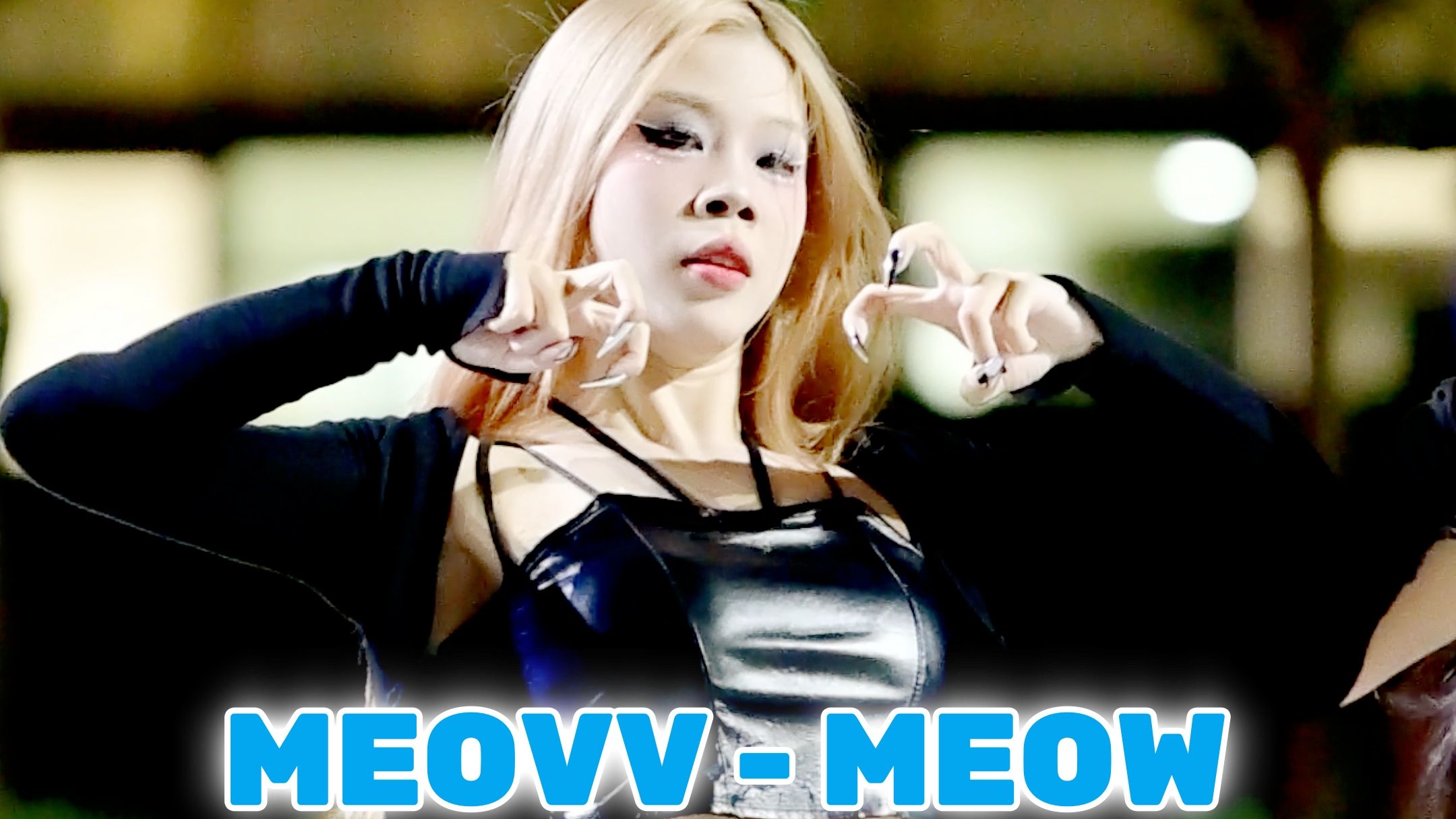 2024.10.8 柳铁职院Kpop路演 MEOVV  MEOW 直拍哔哩哔哩bilibili