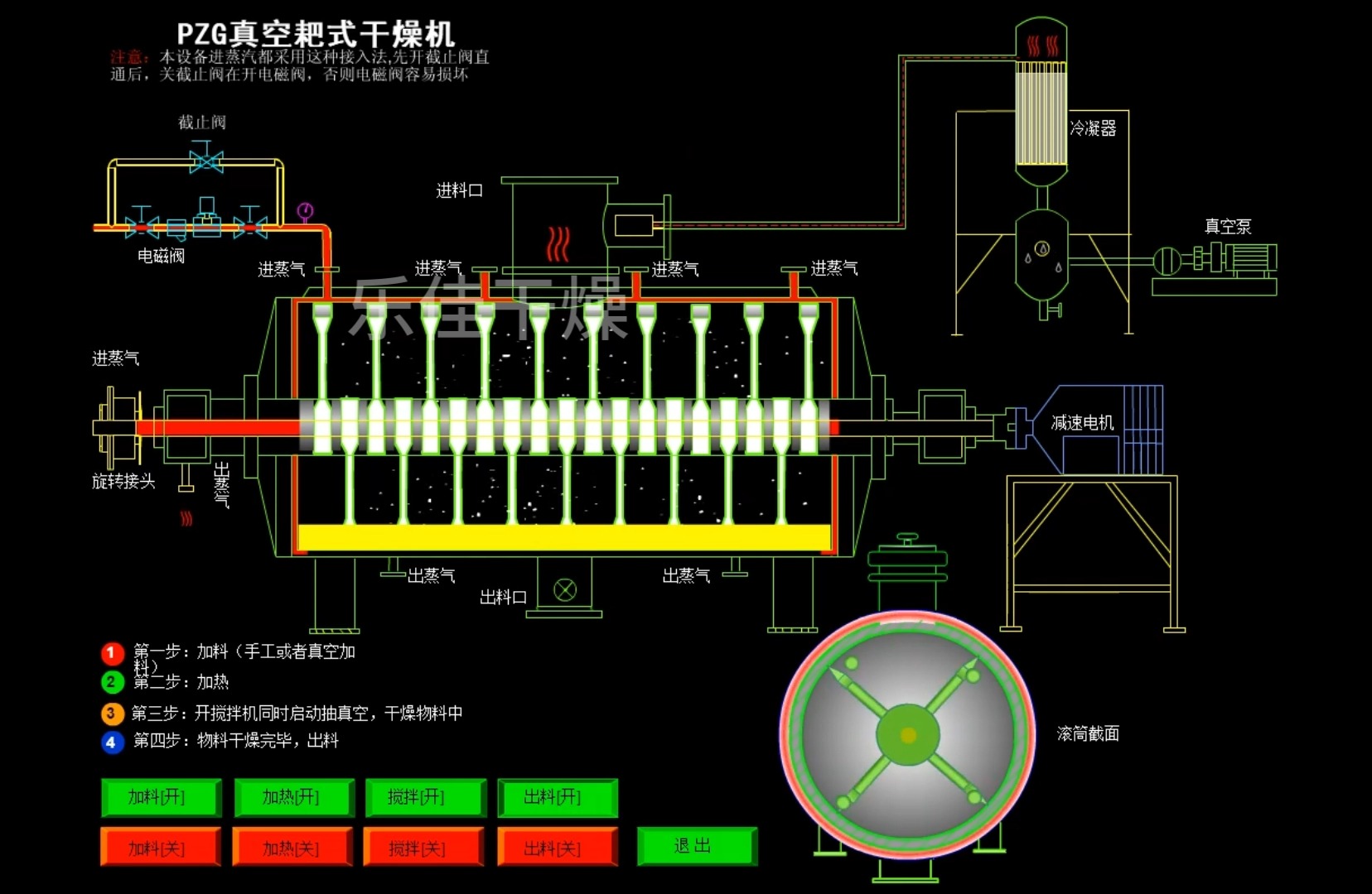 空气干燥机安装示意图图片