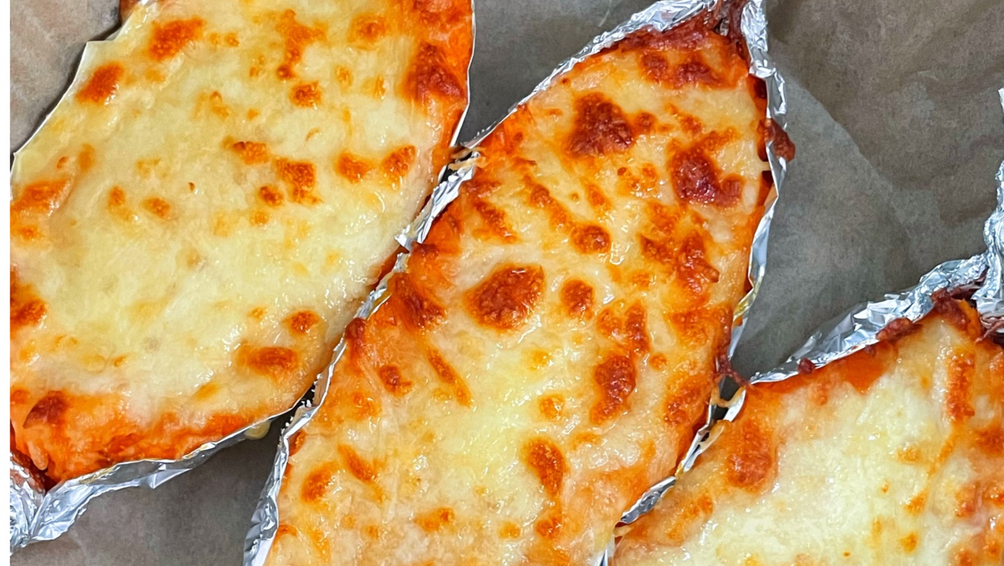 被家人夸爆的芝士焗红薯,简单到笑出声!