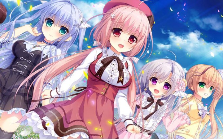 [图]【Galgame】SWEET&TEA作品永不枯萎的世界与终结之花（枯れない世界と終わる花）片头曲永遠に咲く花（永远盛开的花）完整版/op版（配有中日字幕）