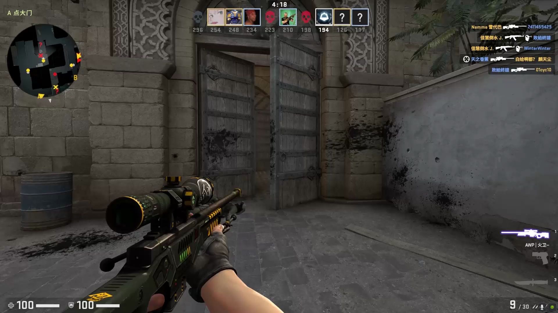 csgo呆逼萌新的暴力美学