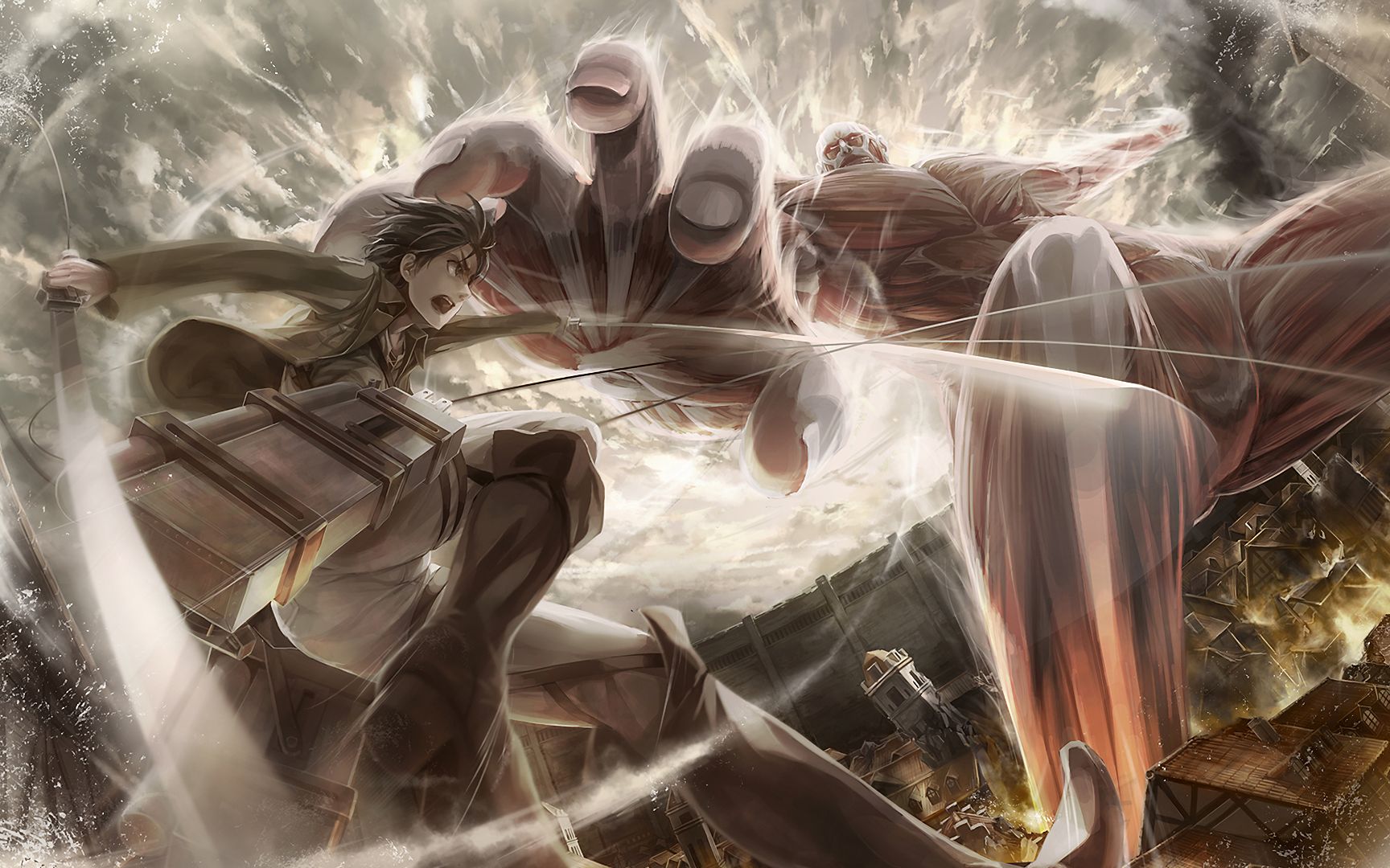 进击的巨人2墙外调查