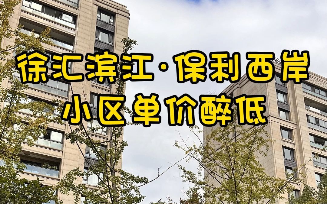 NO.1697上海买房❗❗入手徐汇滨江ⷤ🝥ˆ鮐Š西岸大平层哔哩哔哩bilibili