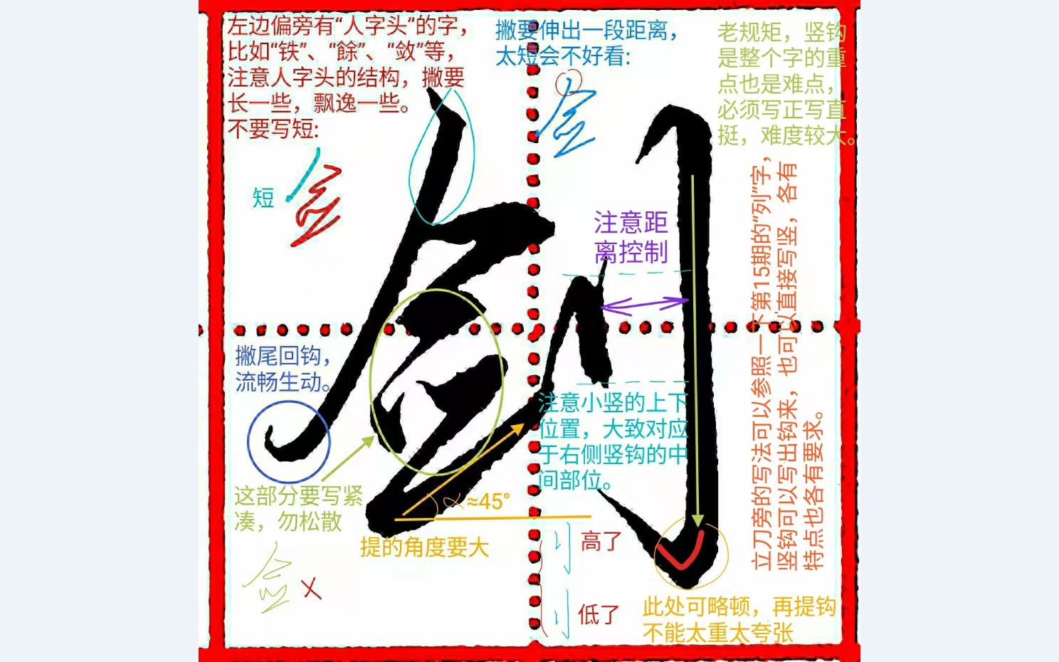 《千字文行书学习》第0049字 ▪ 剑哔哩哔哩bilibili