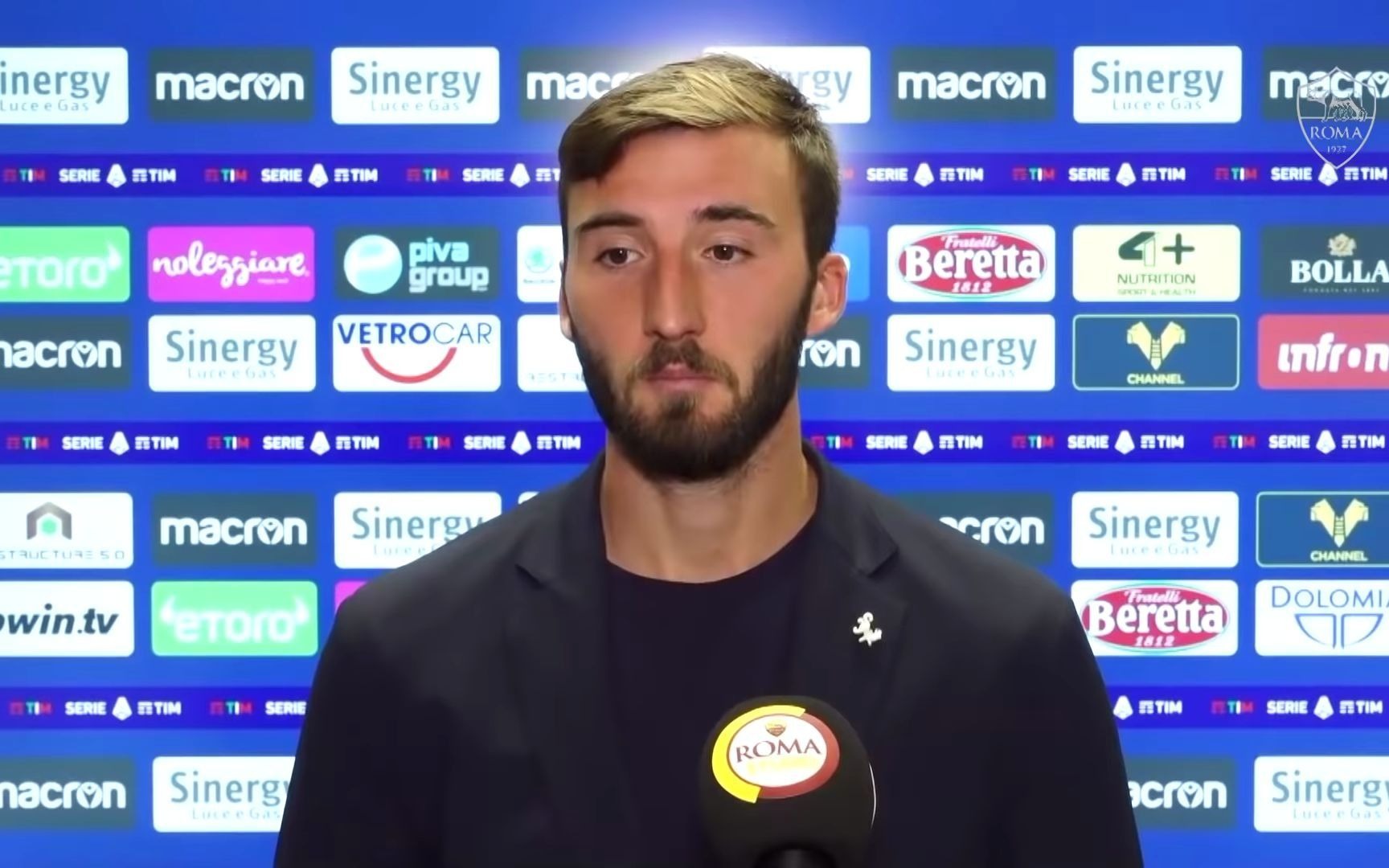 [图]BRYAN CRISTANTE - INTERVISTA POST VERONA-ROMA