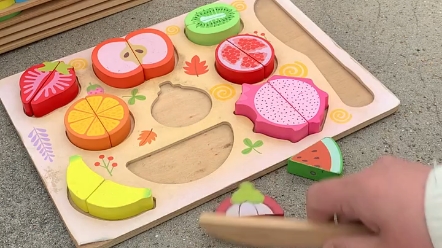 水果益智拼图玩具