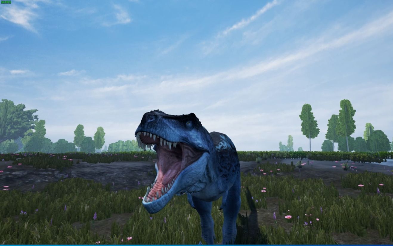 theisle7年前超老版本这个游戏刚出来的版本以及早期恐龙模型对比现在