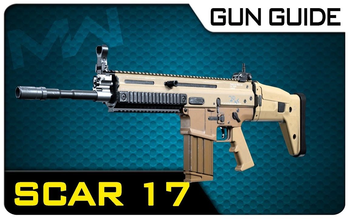 【中文字幕】《使命召唤:现代战争》枪械指南第8期——scar 17