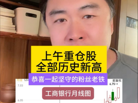 我的股票又创历史新高,恭喜一起坚守的老铁们哔哩哔哩bilibili