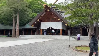 2024环北海道骑行D4：札幌-bus-稚内，轮行休息日哦，札幌的清晨，北海道神宫