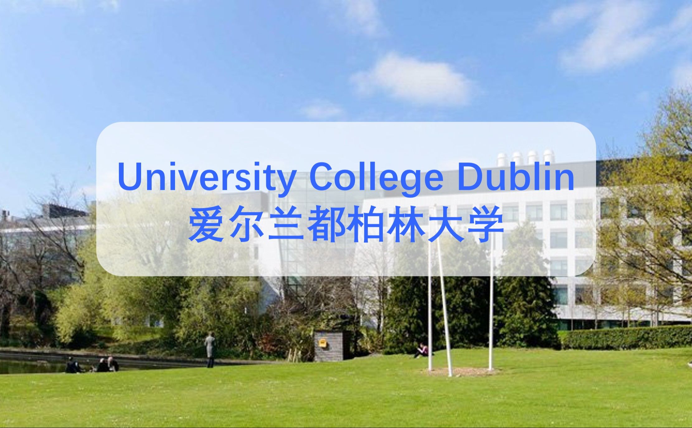 We Are UCD爱尔兰都柏林大学哔哩哔哩bilibili