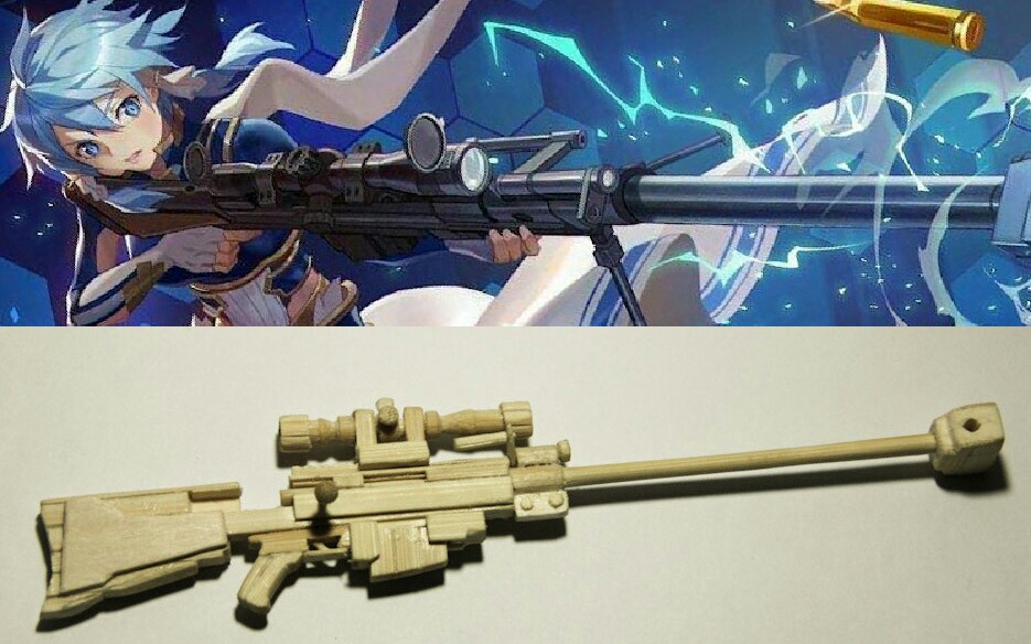 初中生用雪糕棒挑战刀剑里最难的武器制作