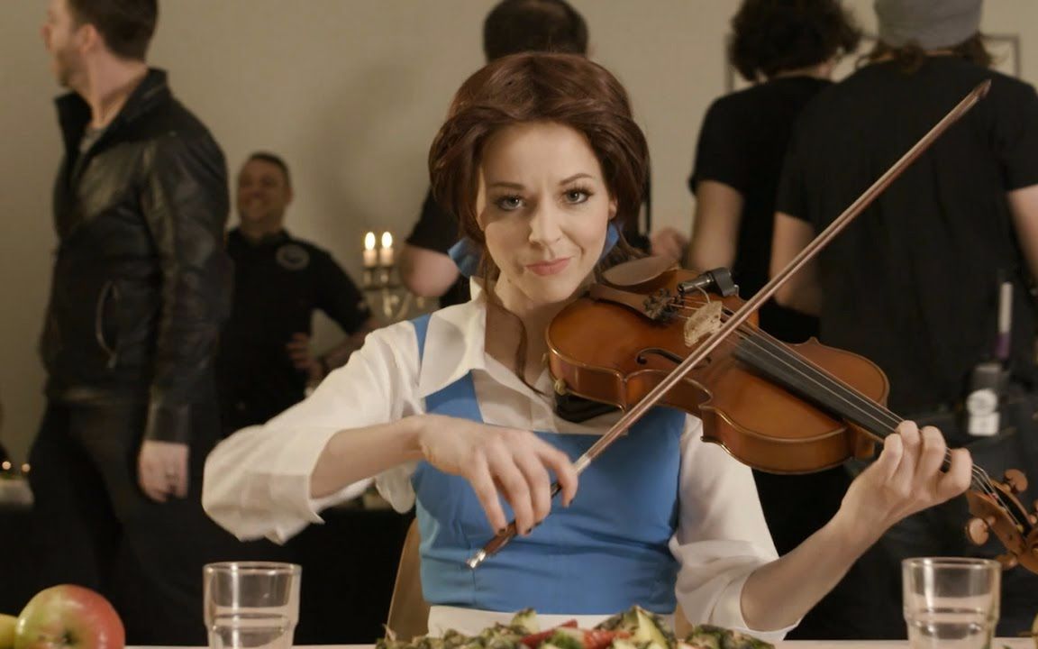 [图]【小提琴】林赛•斯特林—《美女与野兽》电影组曲/Beauty and the Beast - Lindsey Stirling