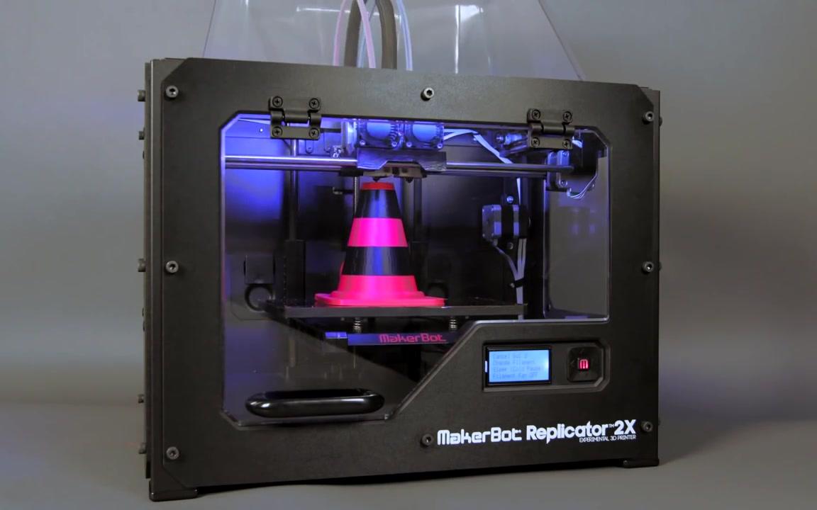 【Makerbot Replicator2X】打印机介绍哔哩哔哩bilibili