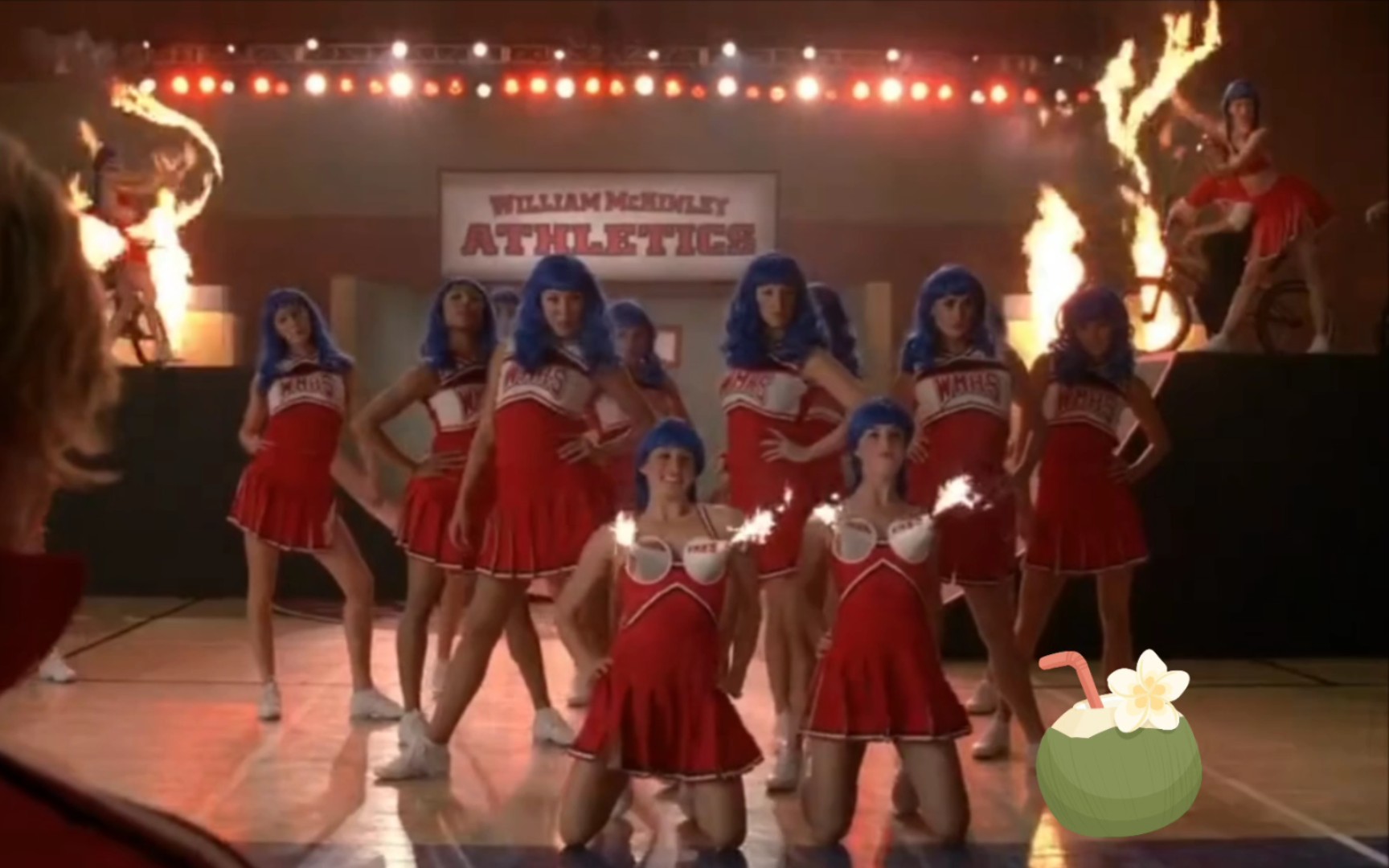 [图]【中英字幕】【Glee 欢乐合唱团】《California Girls》–Katy Perry  S02E11