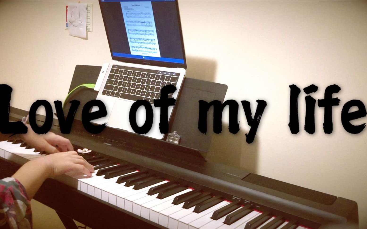 钢琴loveofmylife皇后乐队queen