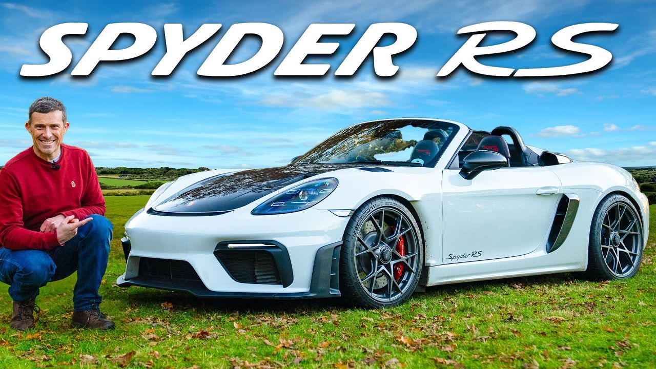 【4k】保时捷718 spyder rs详细评测 | 作者:carwow | 机翻中文