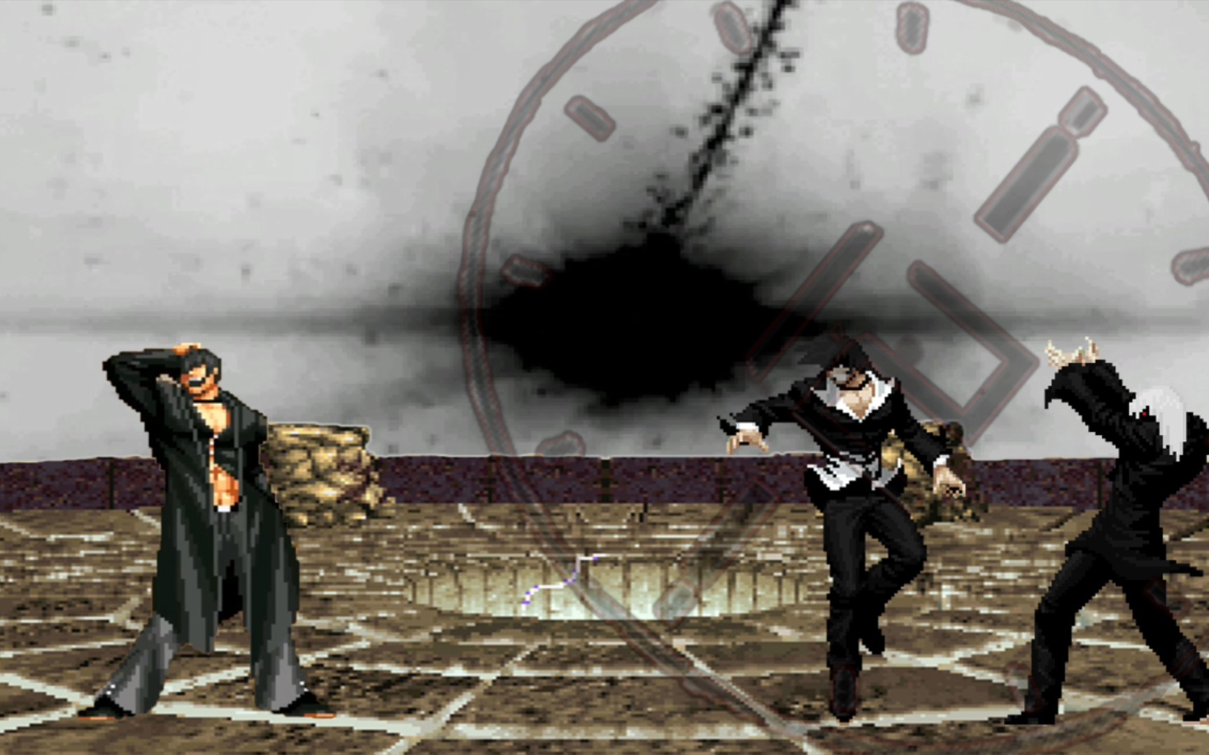 拳皇mugen 超级风衣八神vs八神庵天花板 野哥