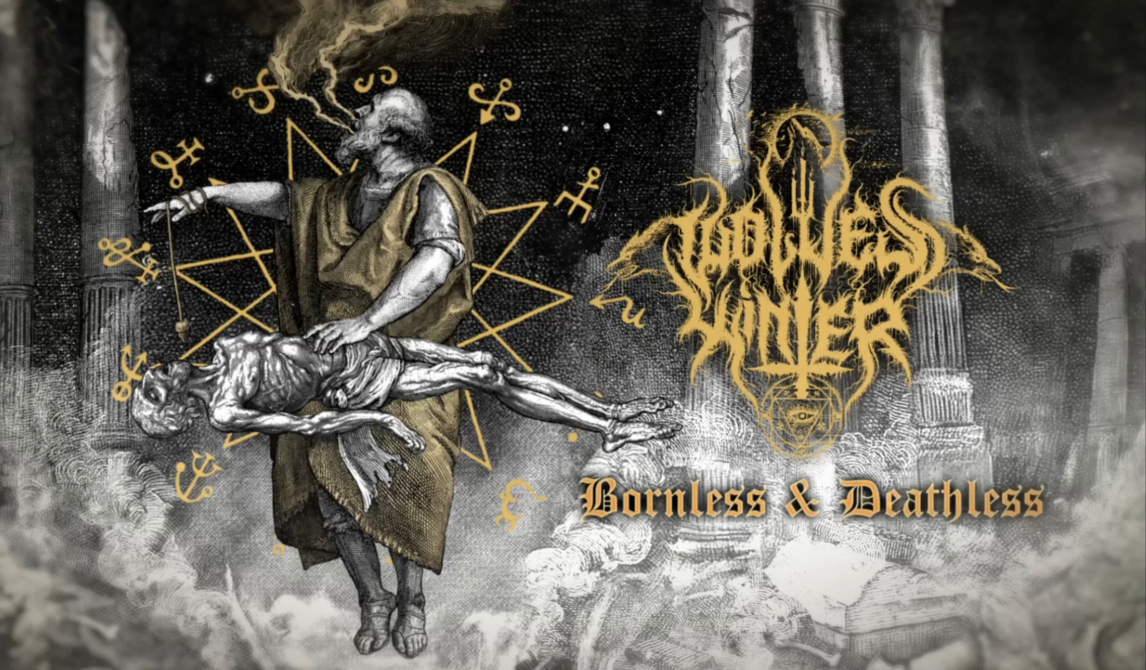 阿根廷黑金属|Wolves' Winter  Bornless & Deathless (Official Lyric Video)哔哩哔哩bilibili