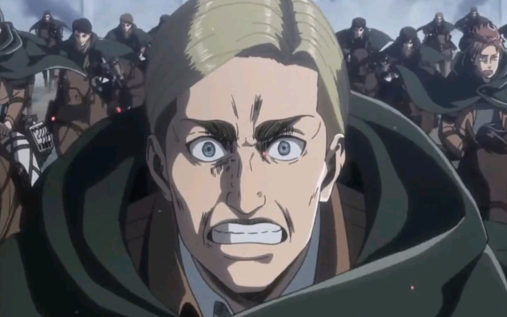 【进击的巨人】团长—将责任担负到底,心臓を捧げよ!前进!