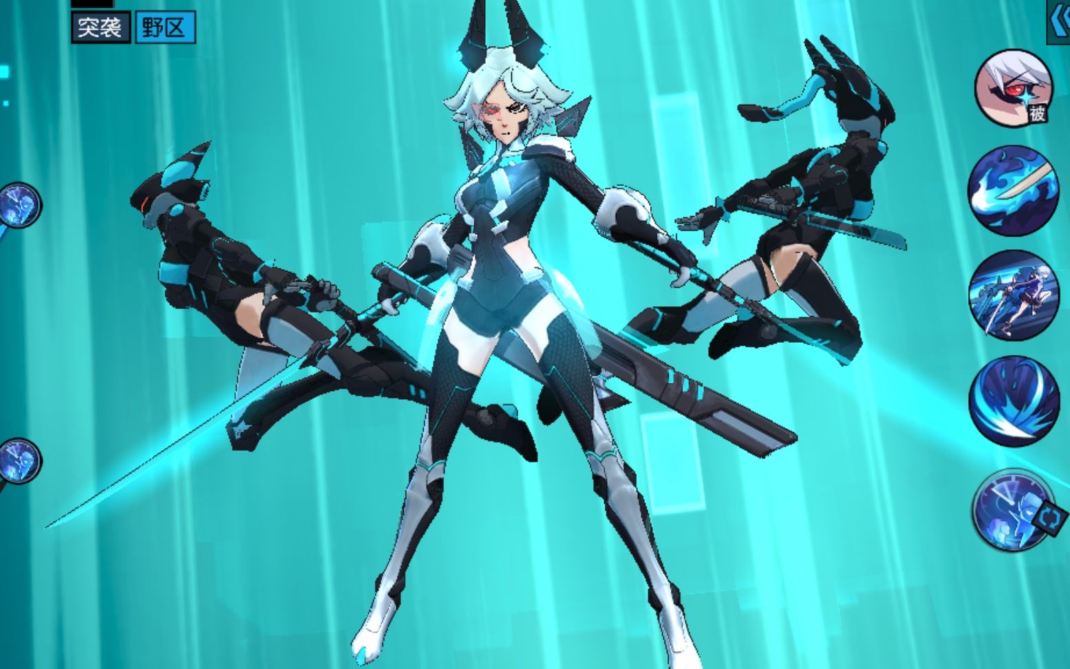 《非人学园》白骨精技能展示_哔哩哔哩 (゜-゜)つロ 干杯~-bilibili