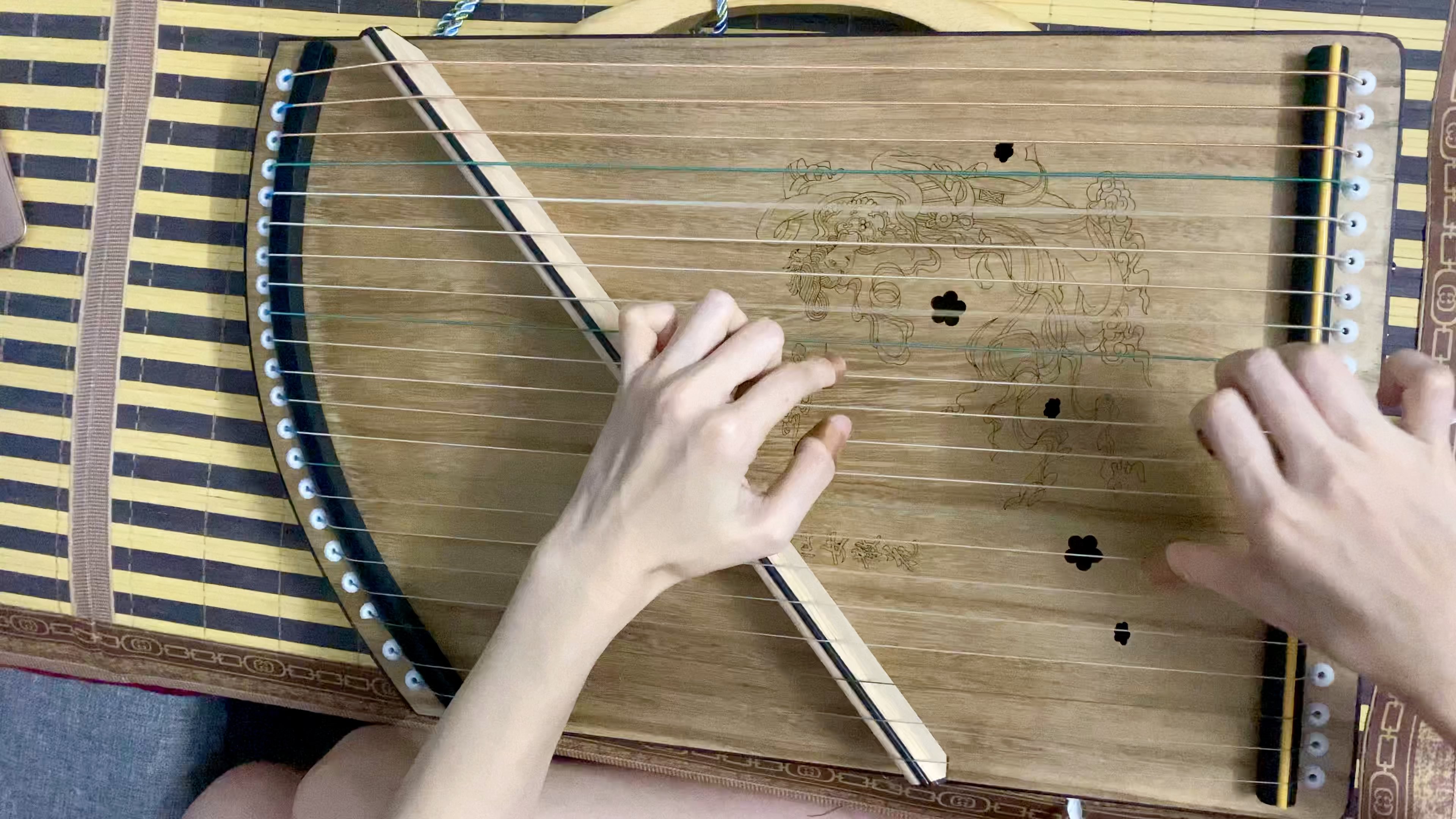 《画心》古筝简约新手练习曲目