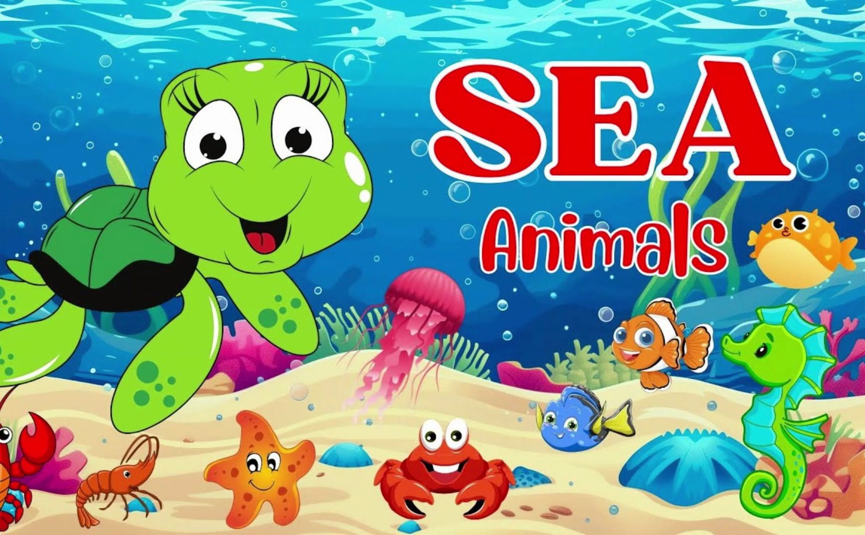 课程4-探秘海底,海洋动物英文词汇精选