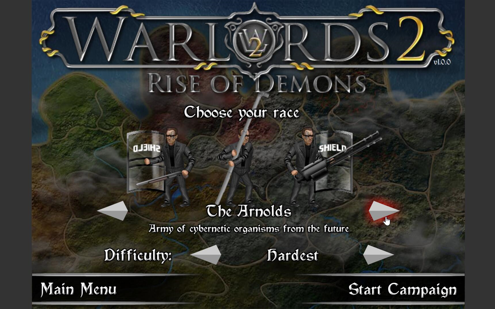 [图]军阀2：恶魔的崛起 秘密种族 最高难度 通关全流程(Warlords 2 : Rise of Demons ; The Arnolds)