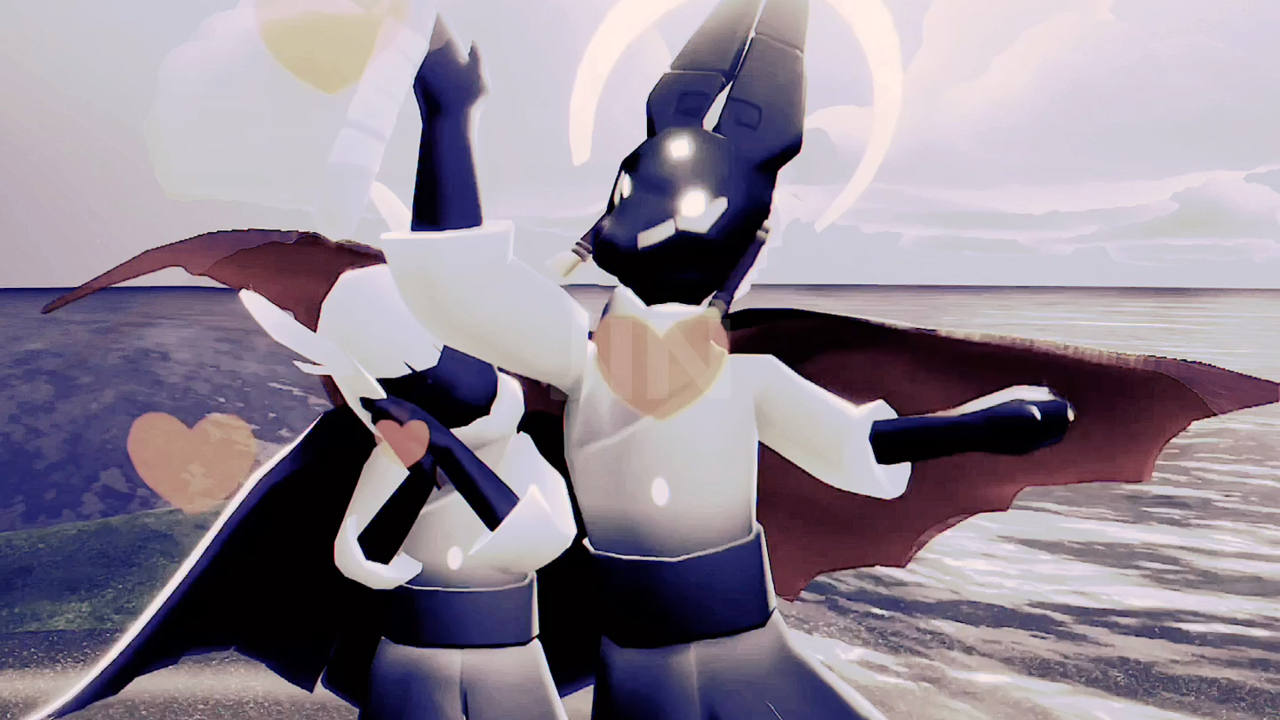 【光遇/龙鸟】"跟我走,愣在原地做什么.