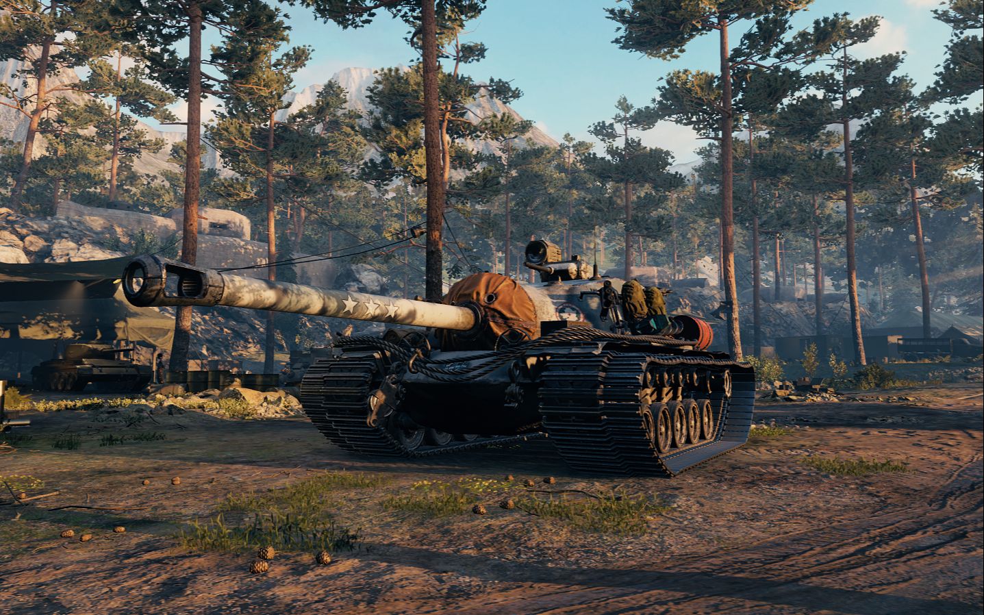 坦克世界铁王八天下无敌t110e3三环特级战斗