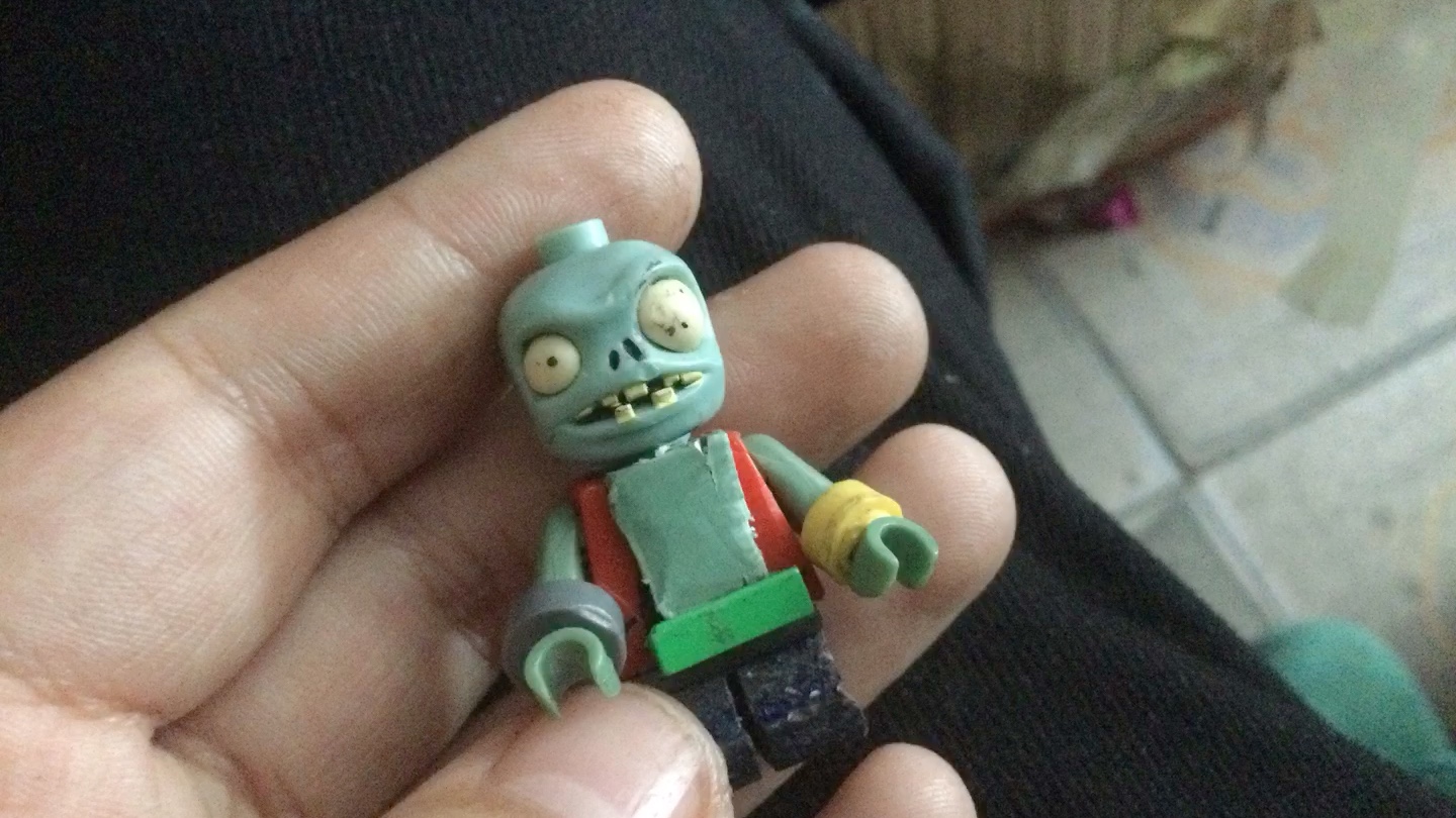 全网唯一只乐高小鬼僵尸
