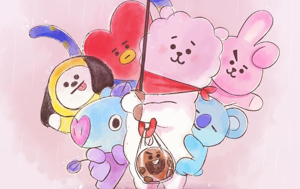 [防弹少年团]BT21贴纸表情 on LINE哔哩哔哩bilibili