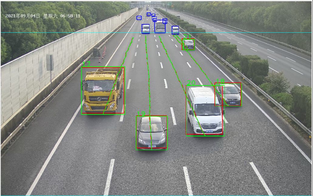 基于yolov4的车辆检测跟踪系统