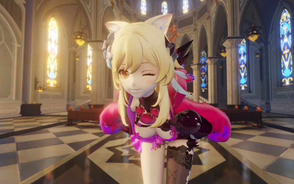 【原神/光线追踪】猫猫向你问好!