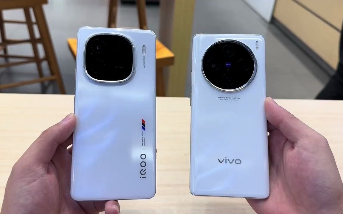 iqoo12和vivox100同台对比手机测评数码产品iqoo12vivox100
