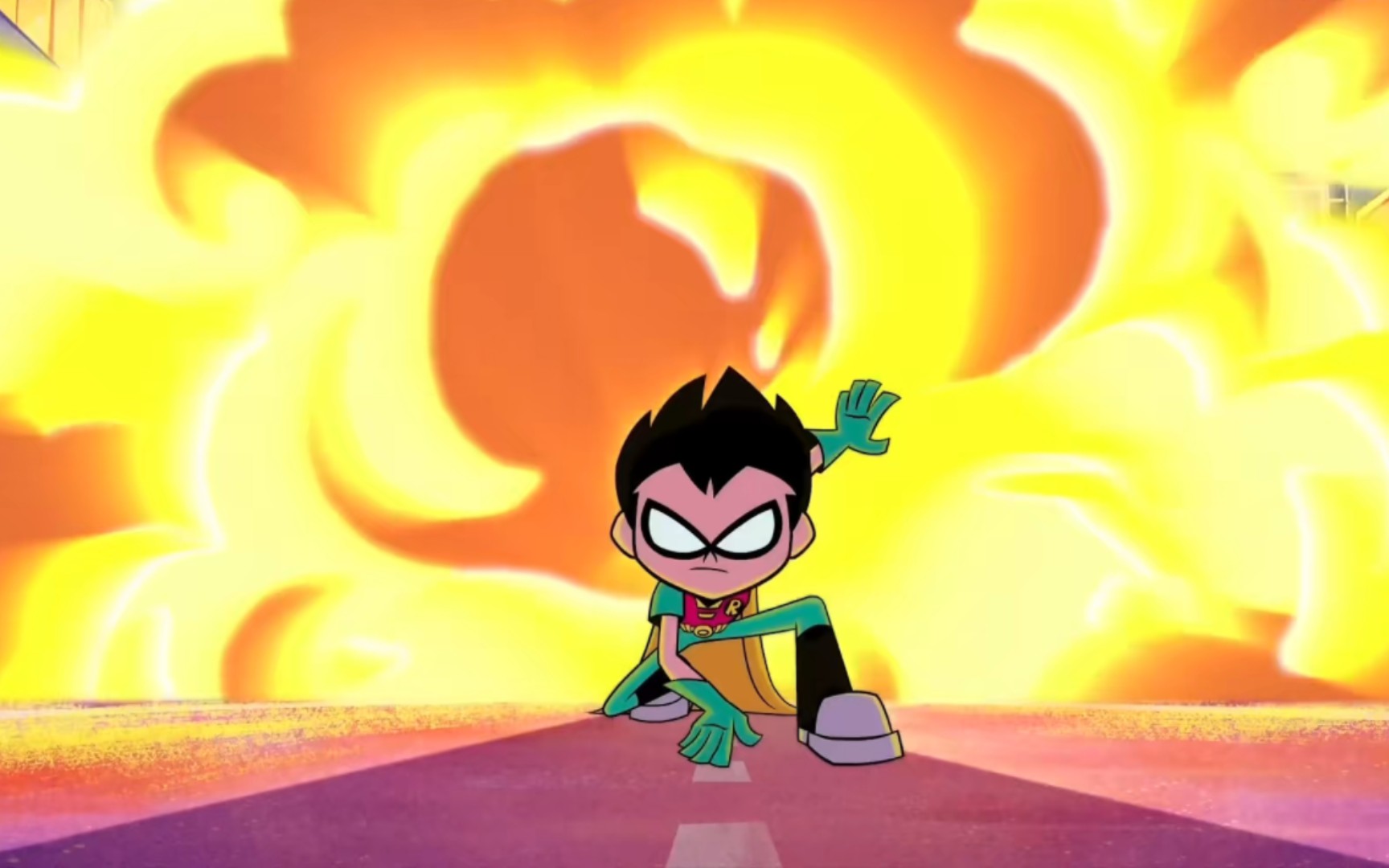 【ttg/少年泰坦出击】超帅的罗宾战斗cut一看就心动