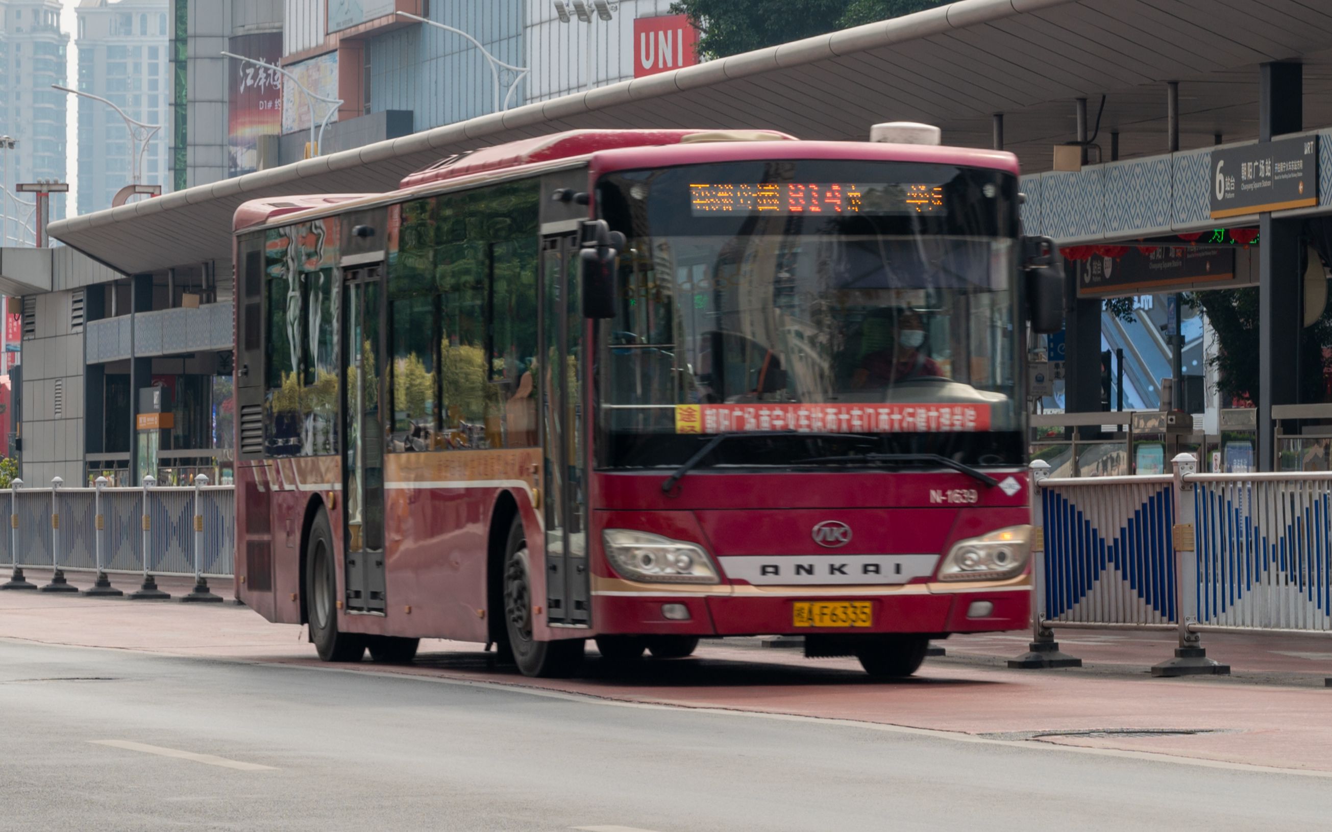 【南宁brt pov】南宁b14号线不完整(思贤东葛路口-华成都市广场)单程