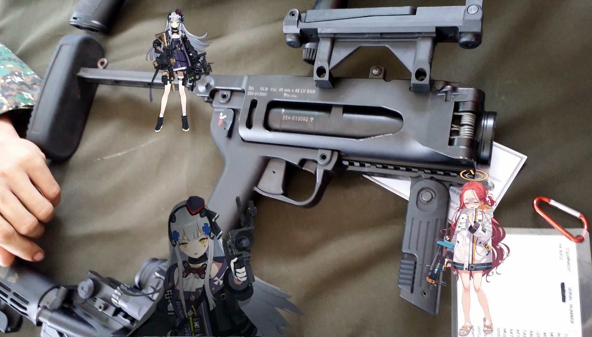 【武器讲解】就你是柚子厨是吧————h&k m320榴弹发射器