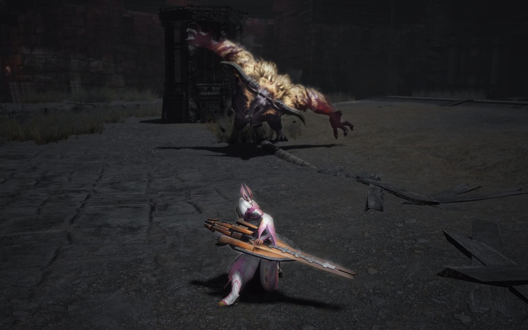 mhr斗技05金狮子太刀复建22284