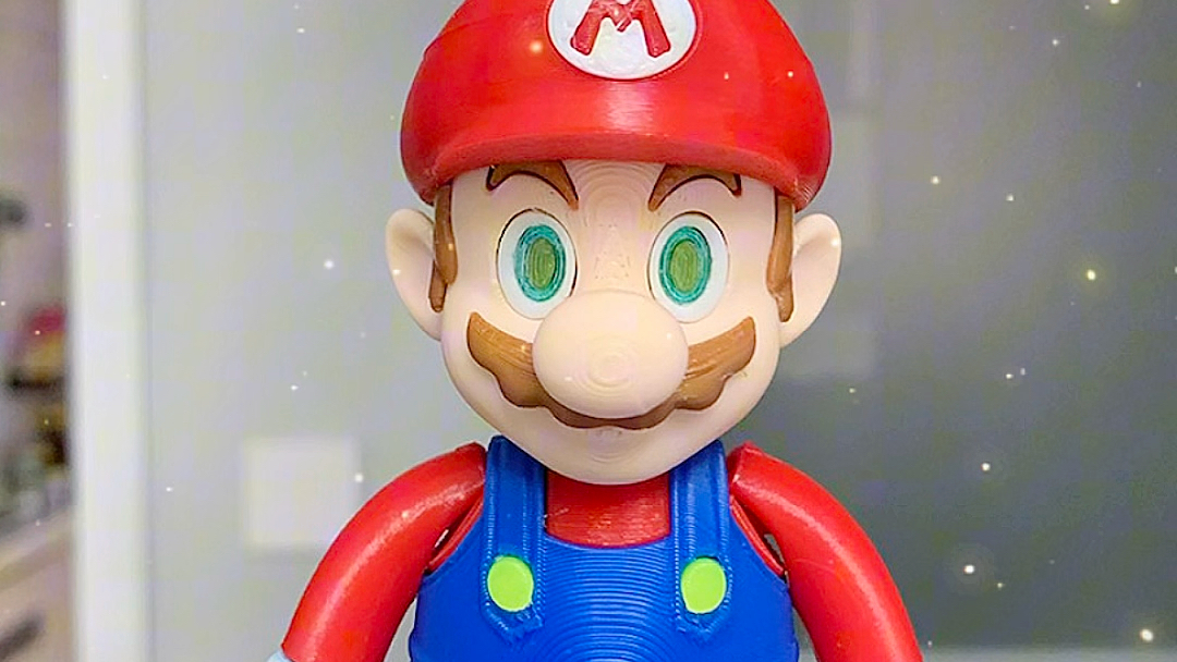 3d打印一万个模型之马里奥