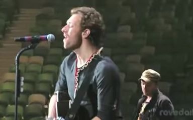 [图]【Coldplay】Life In Technicolor ii (排练视频 | Rehearsal)