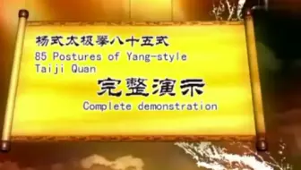 赵幼斌杨式太极拳基本功 哔哩哔哩 Bilibili