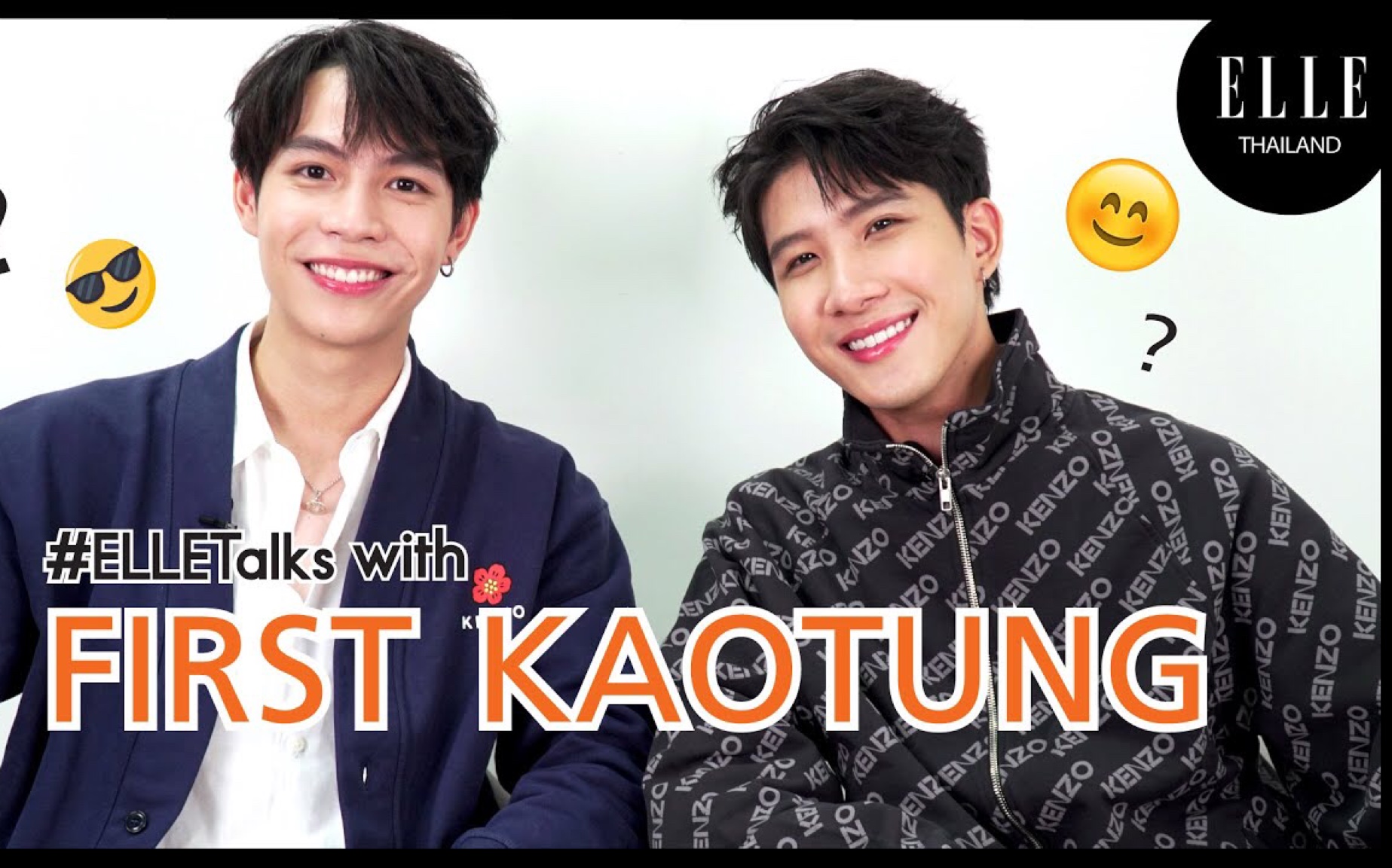 【khaotung/烤糖】elle访谈 w/first(待补中字)