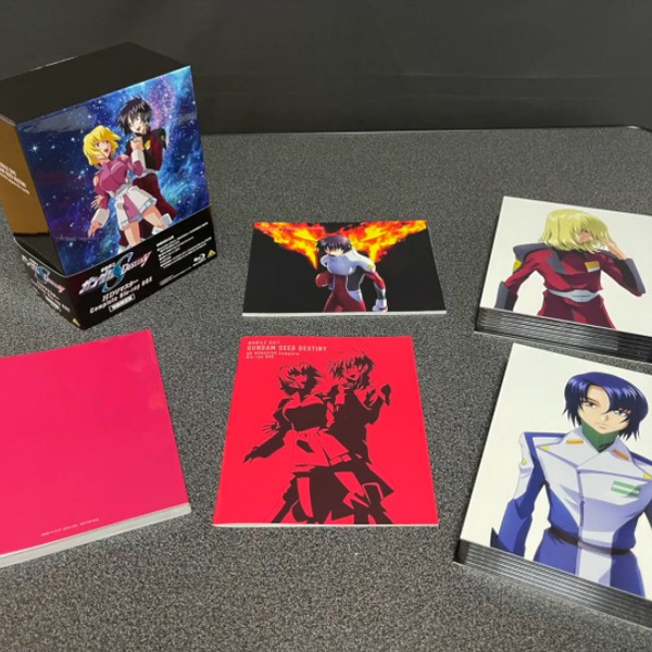 开箱]高达Seed Destiny HD蓝光套装Complete Blu-ray BOX特装限定版开箱 