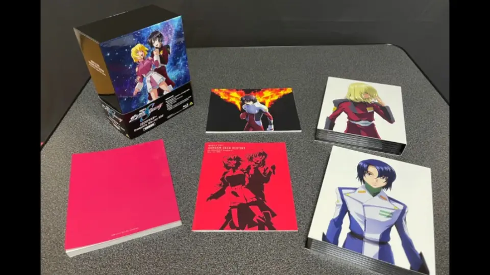 开箱]高达Seed Destiny HD蓝光套装Complete Blu-ray BOX特装限定版开箱 