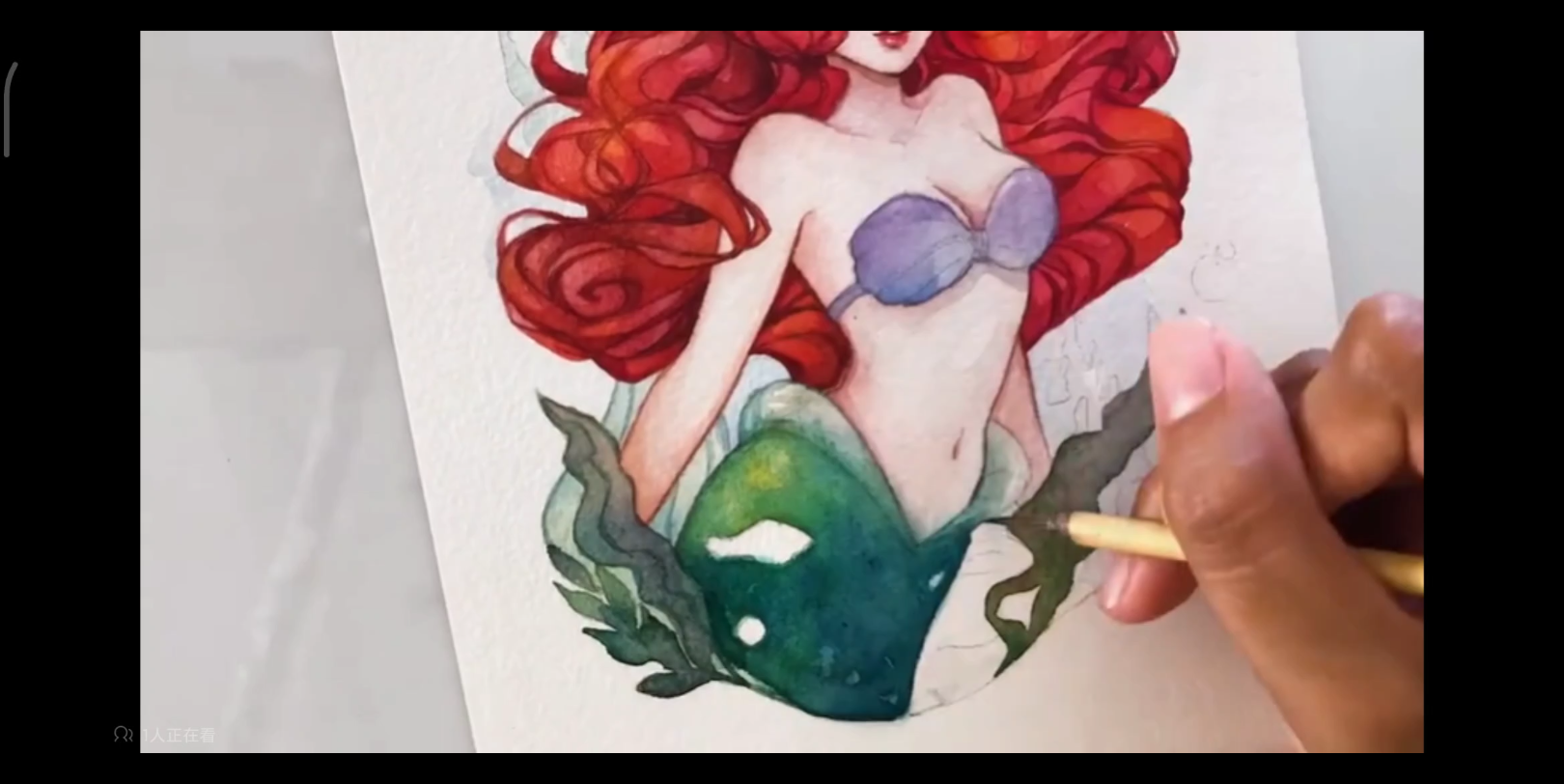 一起来画美人鱼@tombancroft@mermay官方