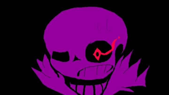 坠星sans 大图绘画(抖音发过)_哔哩哔哩_bilibili